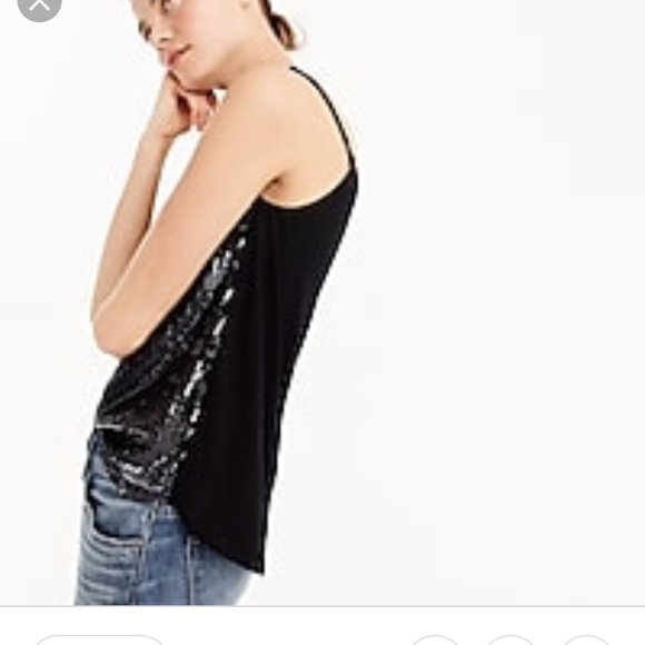 NWT J Crew Sequin Cami - Picture 2 of 8